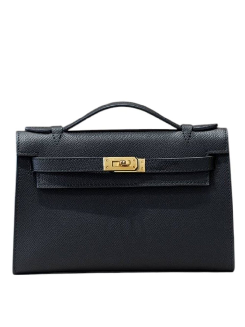 The Kinsley Mini Clutch - Noir